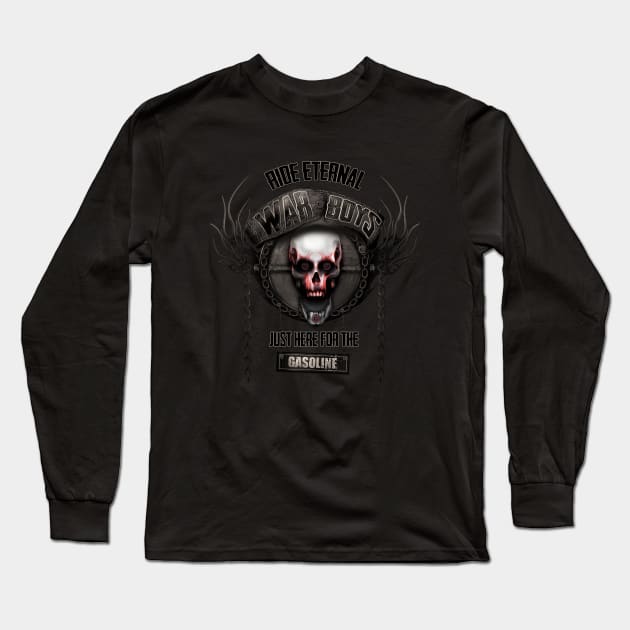 Ride Eternal Badge Long Sleeve T-Shirt by hardtbonez